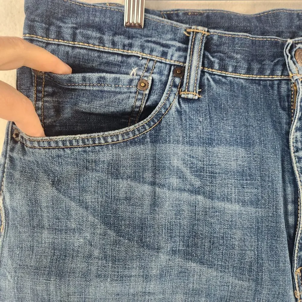 VTG Levi's 508 Mens Regular Taper Fit Jeans 38x32 Blue Medium Wash 100% Cotton